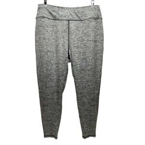 ASOS Curve 4505 Ankle Legging Women's 18 Electric Black Heather Cropped Hi Waist